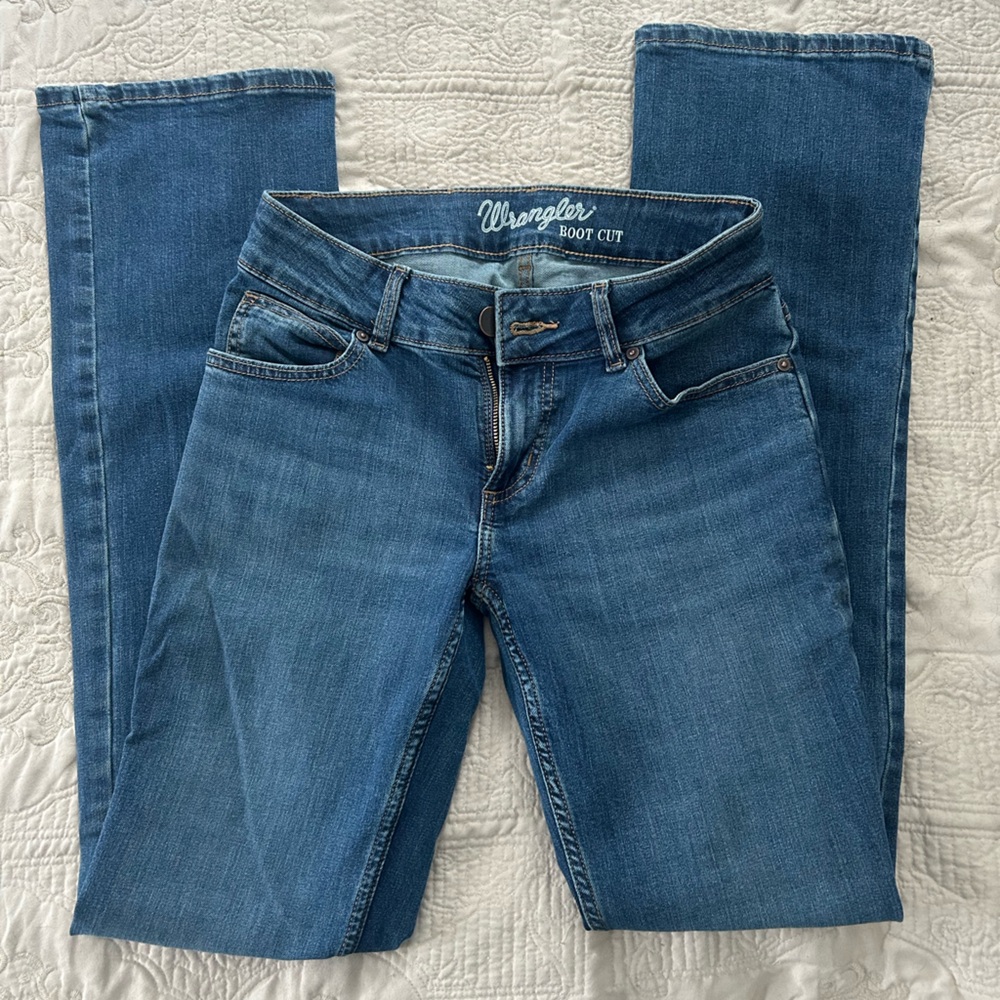 Wrangler Women's Denim Boot Cut Jeans